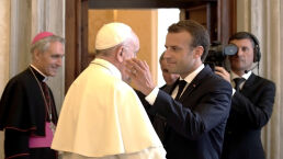 Macron and Pope Francis Share Common Vision for the Middle East