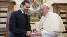 Pope Meets With Lebanon’s Prime Minister