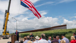Donald Trump Visits U.S.-Mexico Border